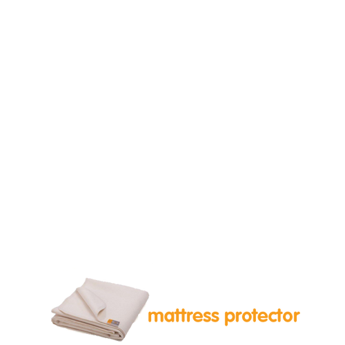 UK standard size cot bed mattress protector