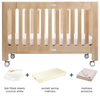 alma max cot-bed & toddler rail bundle